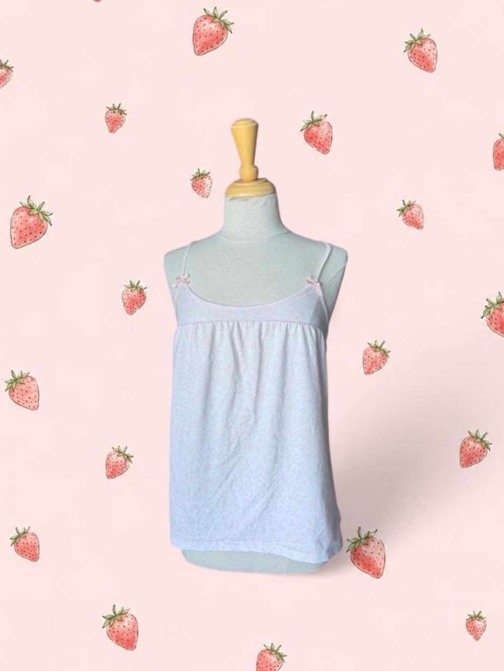 la senza light pink cami with bows